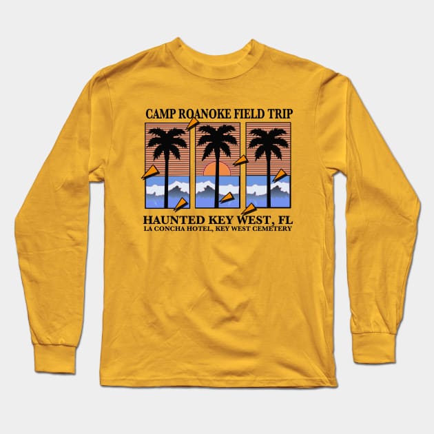 Vintage Haunted Key West Field Trip Long Sleeve T-Shirt by Scary Stories from Camp Roanoke